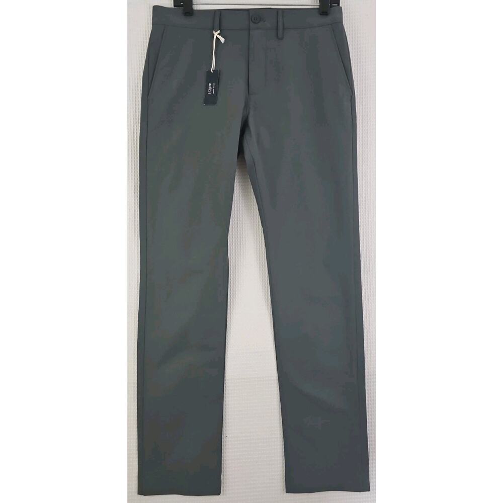 J.Crew Tech ~Men's Size 29x32~ Gray Slim Fit Flex Pants AA712 NWT. - Picture 5 of 16